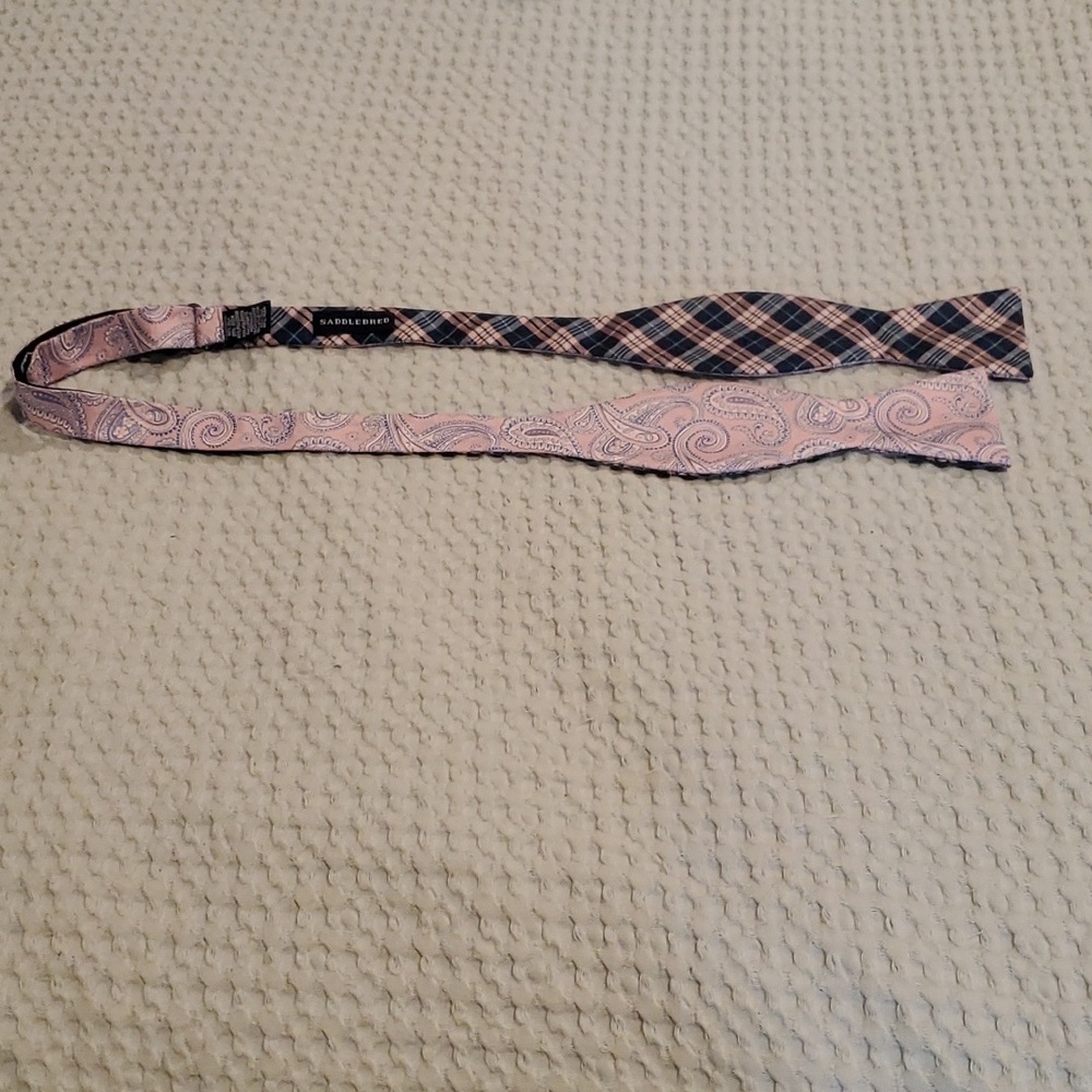 saddlebred reversible mens bow tie (48)